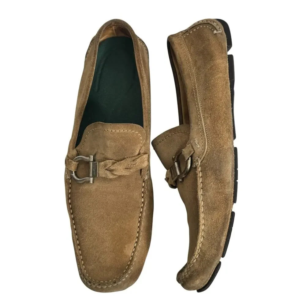 Salvatore Ferragamo wear stitching ferragamo